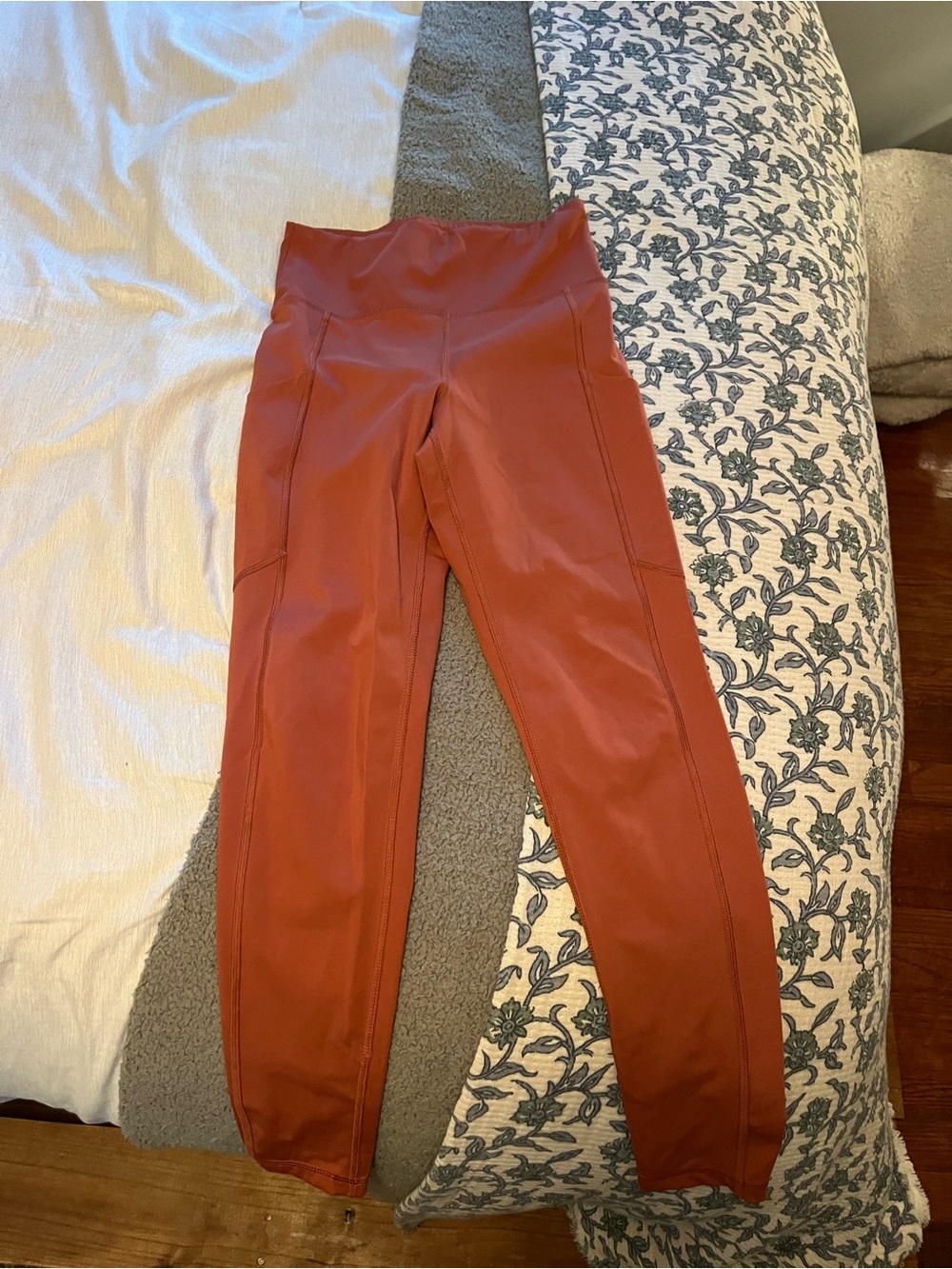 American Eagle Outfitters Burnt Orange High-Rise Leggings
